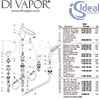 Ideal Standard Ceraflex 4 Hole Bath Shower Mixer Spares